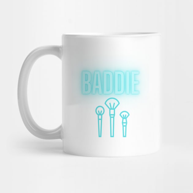 Baddie - White/Blue by Princess Things